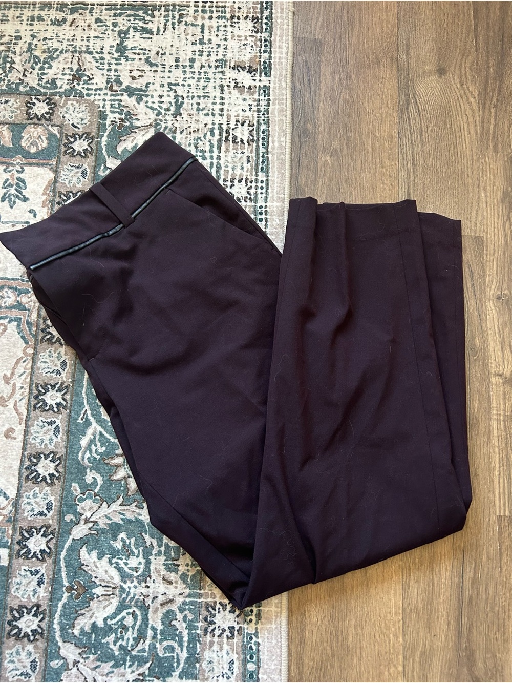 Calvin Klein Brown Straight Leg Slacks